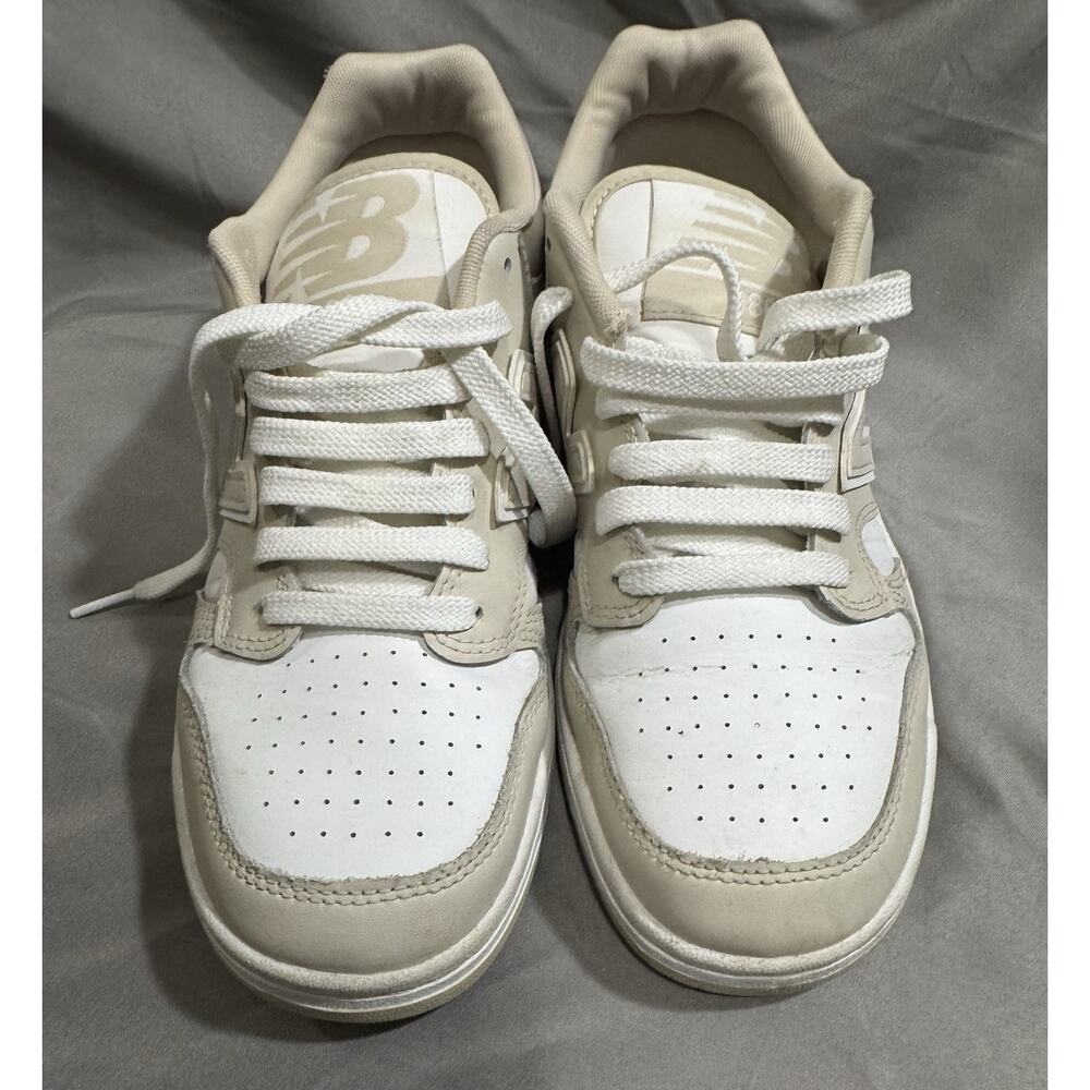 New Balance 480 BB480LBB Timberwolf White Beige Leather Men's Sneaker